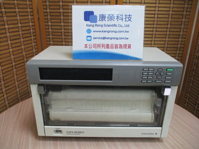 康榮科技二手儀器Yokogawa DR230 (DR231-11-31-1M) 30CH Hybrid Recorder