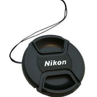 尼康 Nikon 副廠鏡頭蓋 附防丟繩 55mm