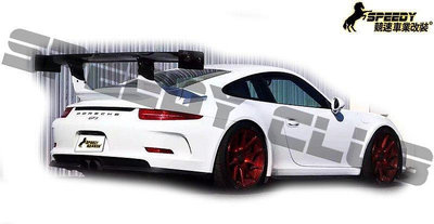 保時捷Porsche 991 911 GT3改 APR 碳纖維尾翼