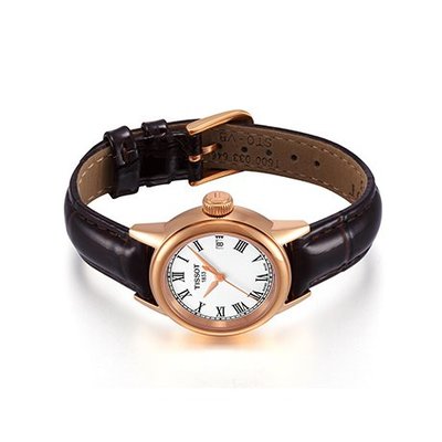 Tissot 天梭卡森系列皮帶石英女腕錶 T0852103601300