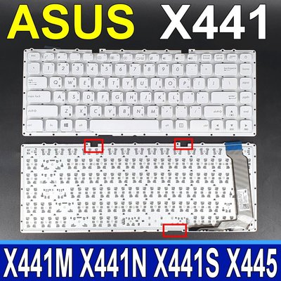 ASUS 華碩 X441 白色 筆電 繁體中文 鍵盤 X441BA X441M X441MA X441MB X441N