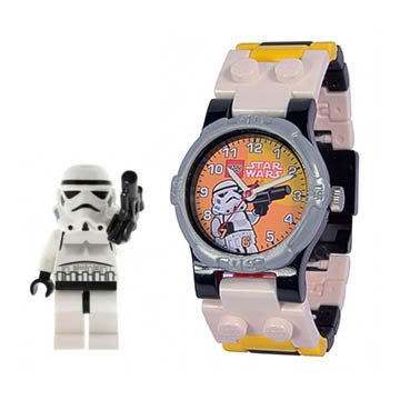 【公司貨・原價880，限殺200】LEGO 樂高手錶 星戰Storm Trooper AFD106 錶帶可拆  防水