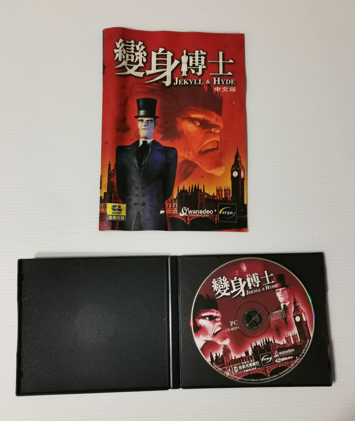 【正版二手遊戲】變身博士 jekyll and hyde 中文版 化身博士