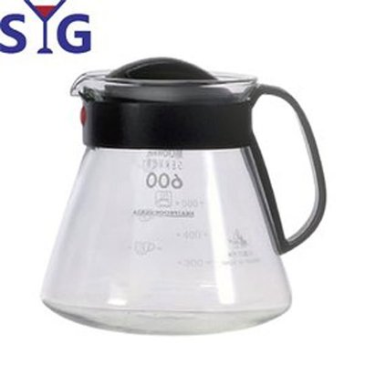SYG造型耐熱花茶咖啡壺605cc(三色任選)