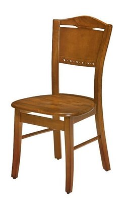 【DH】商品貨號A932-10商品名稱《法式》柚木實木餐椅(圖一)備有柚木色.胡桃色.二色可選.主要地區免運費