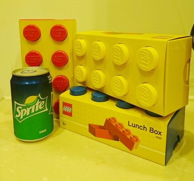 現貨 LEGO 樂高 LUNCH BOX 午餐盒 置物盒 紅色