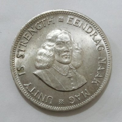 南非1964年20c銀幣 - 原鑄銀光品相