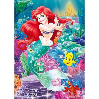【小瓶子的雜貨小舖】P2 拼圖 迪士尼-Disney Princess 小美人魚 108片拼圖 HPD0108-227