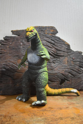 早期 大隻  1986 DOR MEI 哥吉拉 怪獸 恐龍 高約36公分