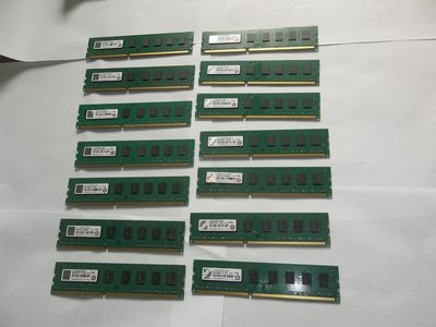 創見,終身保固,DDR3 1600,4G,雙面顆粒,共16支,Transcend,台南可自取