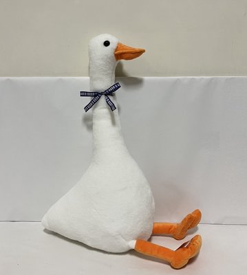 大白鵝 娃娃 (50公分) 抱枕 海洋 白鵝 天鵝 (可拆洗)