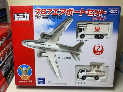 ［現貨］Tomica 多美 JAL 787 航空 Airport set 套組 盒組