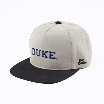 5號倉庫 NCAA 帽子 平簷棒球帽 Snap Back 可調 平板帽 杜克大學 灰7355186112 現貨 原價1080