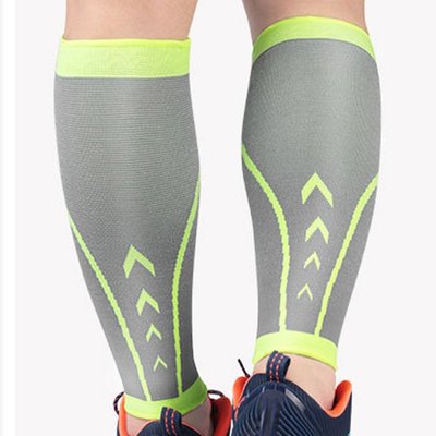批發運動護小腿套針織透氣壓縮塑腿襪籃球足球跑步護腿