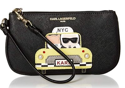 預購 美國帶回 正版授權 Karl Lagerfeld 卡爾老佛爺 防刮 手拿包 零錢包 證件包 鑰匙包 計程車 聖誕禮