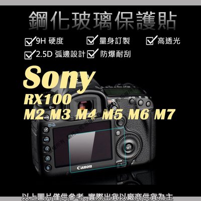 星視野  9H 鋼化 玻璃貼 保護貼 Sony RX100 M2 M3 M4 M5 M6 M7 觸控 螢幕貼