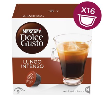 (全新未拆封)雀巢 Nescafe Dolce Gusto 美式濃黑濃烈咖啡膠囊 咖啡膠囊一盒(每盒共16杯入)