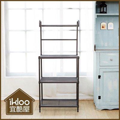 【ikloo】多功能四層微波爐置物架 置物架 廚房 收納架