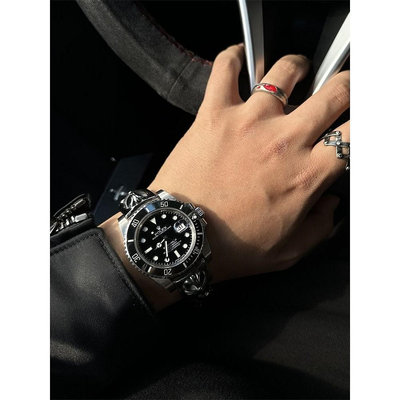 真精鋼錶帶水鬼勞力士歐米茄漢密爾頓精工錶帶男克羅心手錶配件20