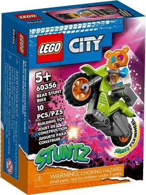 樂高LEGO CITY 大熊特技摩托車 60356  玩具e哥004K60356
