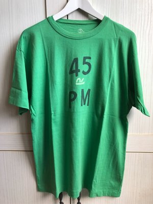 R by 45rpm 鮮綠色短袖 Logo T恤