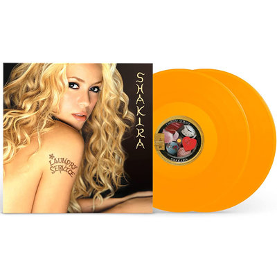 Shakira夏奇拉Laundry Service:Washed and Dried愛情洗禮20周年紀念版2LP黃膠唱片