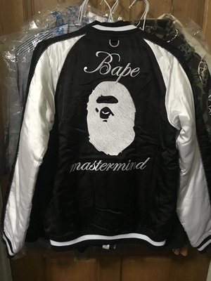 フラワーオブライフ 未使用 BAPE® x mastermind souvenir Jacket S