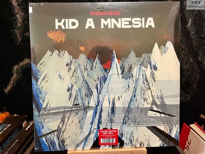 現貨 Radiohead Kid A Mnesia 限量紅膠 黑膠3LP凌雲閣唱片