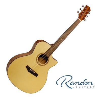 Randon 藍盾 R1-AC 41吋 雲杉 / 桃花心木 合板 民謠吉他 - 【他，在旅行】