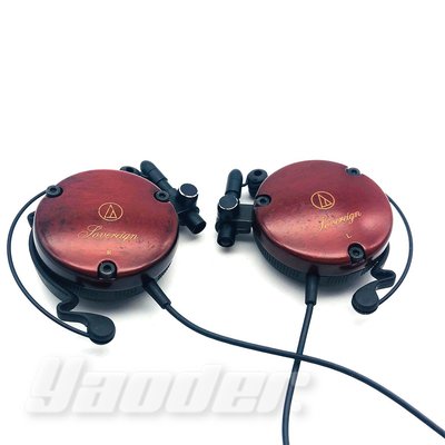 【福利品】鐵三角 ATH-EW9 (2) 原木機種 耳掛式耳機 送收納盒