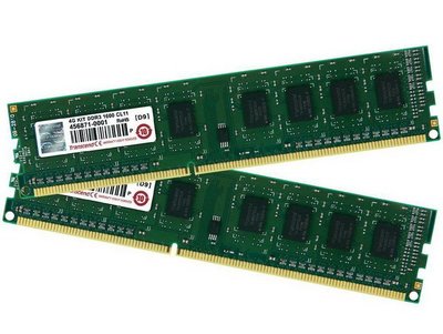 創見 Transcend 4GB DDR3 -1600 單面顆粒 、終身保固 、測試良好的庫存備品《單支價錢 $800》