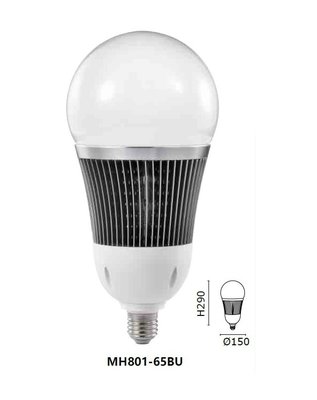 好商量~ 含稅 MARCH LED 65W 燈泡 E27 取代大螺旋省電燈泡 保固1年 大瓦數
