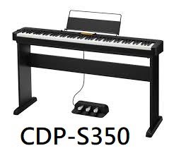 田田樂器-CASIO CDP-S350數位鋼琴 電鋼琴