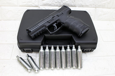 [01] UMAREX VP9 SFP9 T4E 鎮暴槍 11mm CO2槍 + CO2小鋼瓶( 防身震撼槍防狼武器保全
