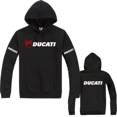 【熱賣精選】  ducati 杜卡迪 紅魔 logo 標誌 賽道 跑車 車隊 春秋衣 衛衣 外套 小外套 連帽外套