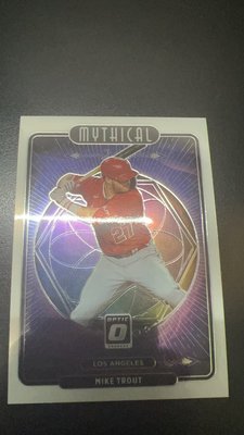 2021 PANINI DONRUSS MYTHICAL #M9 MIKE TROUT