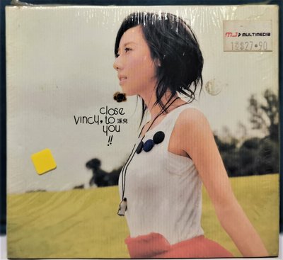 VINCY 泳兒 close to you  !! CD+DVD 【全新未拆】