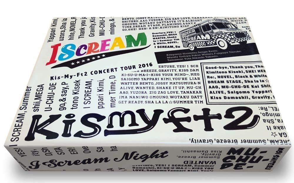 特價預購Kis-My-Ft2 CONCERT TOUR 2016 I SCREAM (日版初回限定盤4DVD