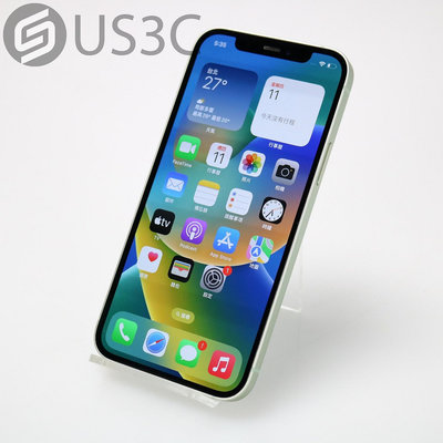 【US3C-桃園春日店】公司貨 蘋果 Apple iPhone 12 64G 綠色 A14晶片 無線充電 1200 萬畫素 二手手機 延長保固6個月