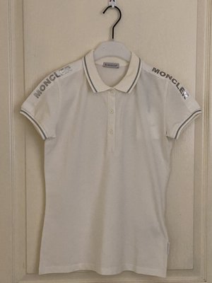 全新 Moncler Enfant logo-print polo shirt 14A(Y) 現貨