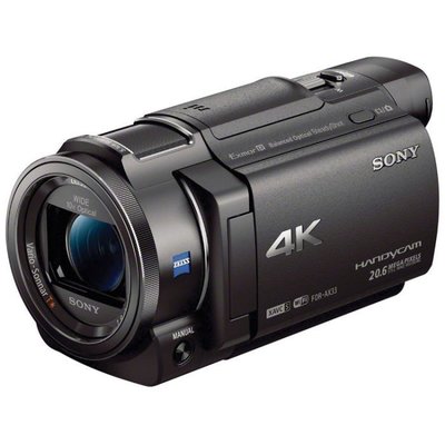 九晴天 租攝影機、攝影機出租、租DV、租鏡頭 出租～SONY FDR-AX33 (4K)