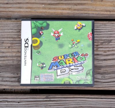 二手~( 盒內有說明書) 任天堂 DS NDS 原版遊戲卡 : 超級瑪利歐 64 / Super Mario 64