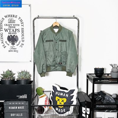 Fashion❤House』全館WTAPS TEAM JACKET 16AW 新年初售限定骨柄刺繡