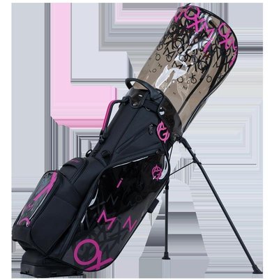熱銷 OMNIX高爾夫球包炫彩透明時尚男女士golf支架包輕便防水新款 可開發票