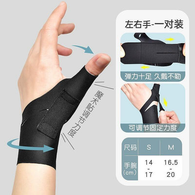 【台灣公司免稅開發票】腱鞘護腕關節扭傷手腕保護套媽媽滑鼠手固定康復器大拇指