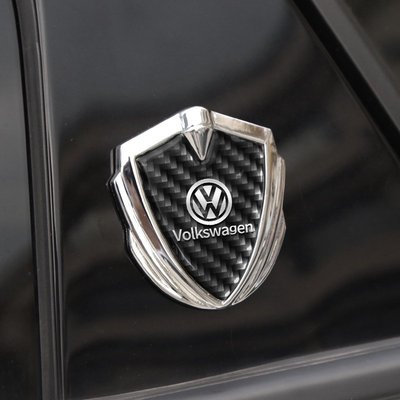 Volkswagen專用金屬3D汽車車貼車標tiguan t roc golf t cross LAVIDA