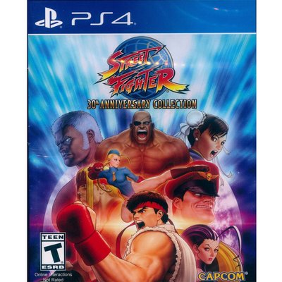 (現貨全新) PS4 快打旋風 30 週年紀念合集 英日文美版 Street Fighter 30th