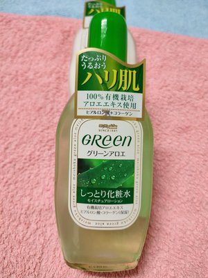【MEISHOKU 明色】綠蘆薈化妝水170ml(保濕)效期：2025/2/25。產地：日本