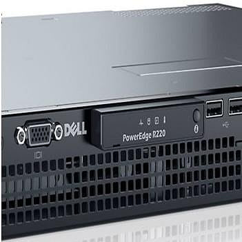 DELL 戴爾 R220 1U 伺服器 準系統E3 1220V3 8G 1T DVD 單電源