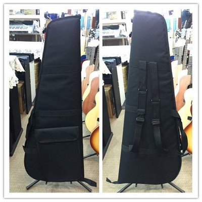 [魔立樂器] 電吉他袋 超厚三角袋 台灣製造 材質硬挺 微防潑水 通用款琴袋